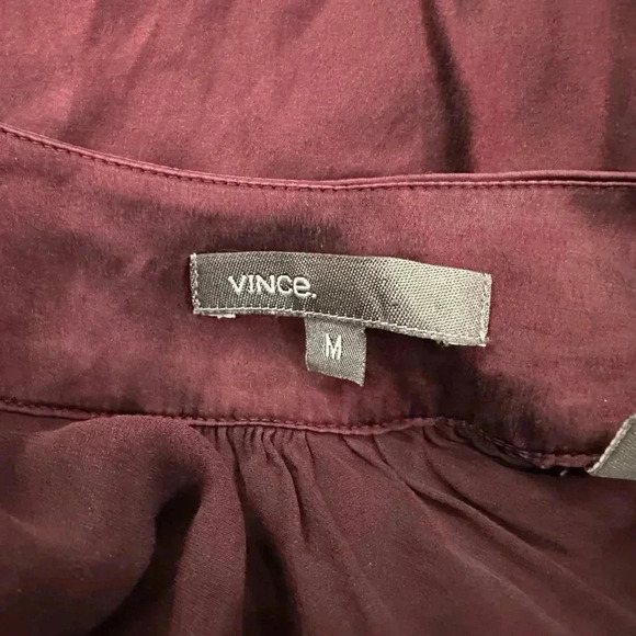 Vince Silk Purple Women's Dress Medium - Picture 3 of 4